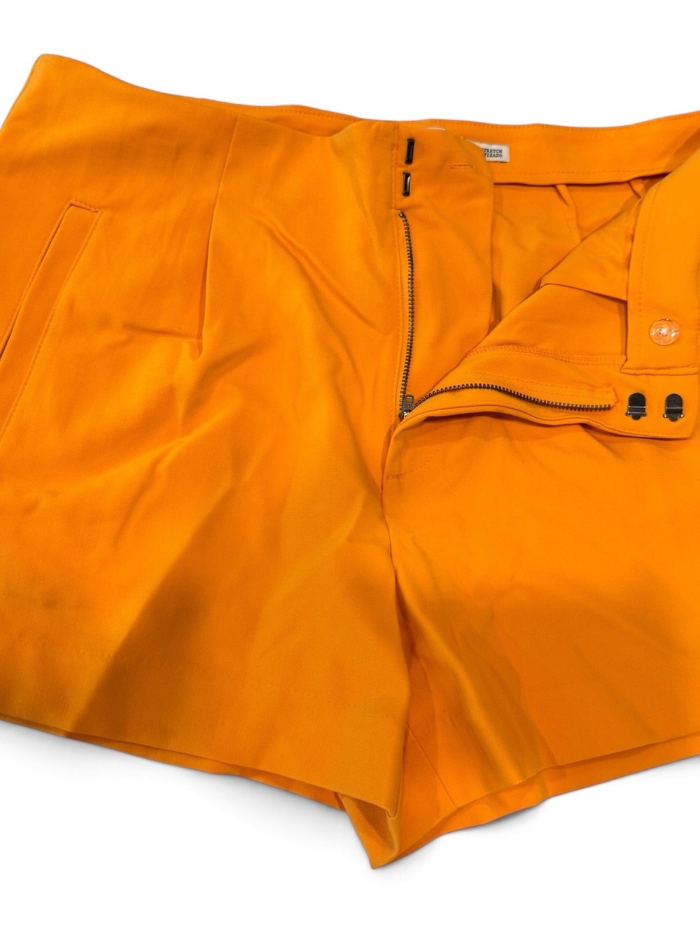 Womens's Bright Orange Highwaisted Shorts